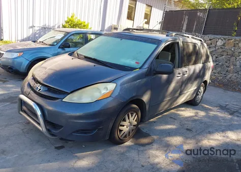 2006 Toyota Sienna Ce/Le z USA, uszkodzony, nr VIN 5TDZA23C26S436814